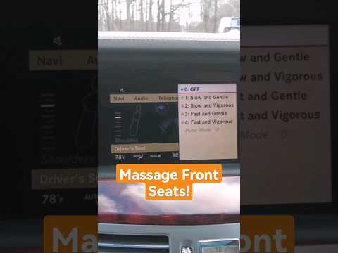 Massaging Seats in a Mercedes S550! #Mercedes #s550 #amg