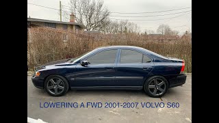 How to Install Lowering Springs on a Volvo S60 FWD (2001-2007)