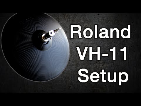 Руководство по установке пэда Roland VH-11
