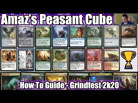 How To Draft Amaz's Peasant Cube On Magic Online - Get Ready To Grind
