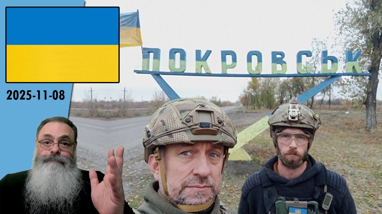 #Ucrânia 2025-11-08: RUSSOS diminuem ATAQUES CONTRA POKROVSKY após PERDAS PESADAS