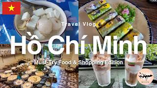 【ホーチミン旅行】人気カフェ・絶品グルメ・おすすめ観光|ヴィンテージ雑貨&ソンベ焼き巡り🇻🇳