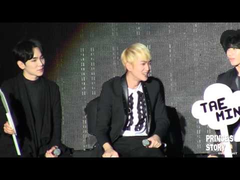 [FANCAM]140118 SHINee Festival Tour in BeiJing talk4