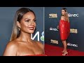 Alesha Dixon Looks Incredible In A Sheer Red Corset