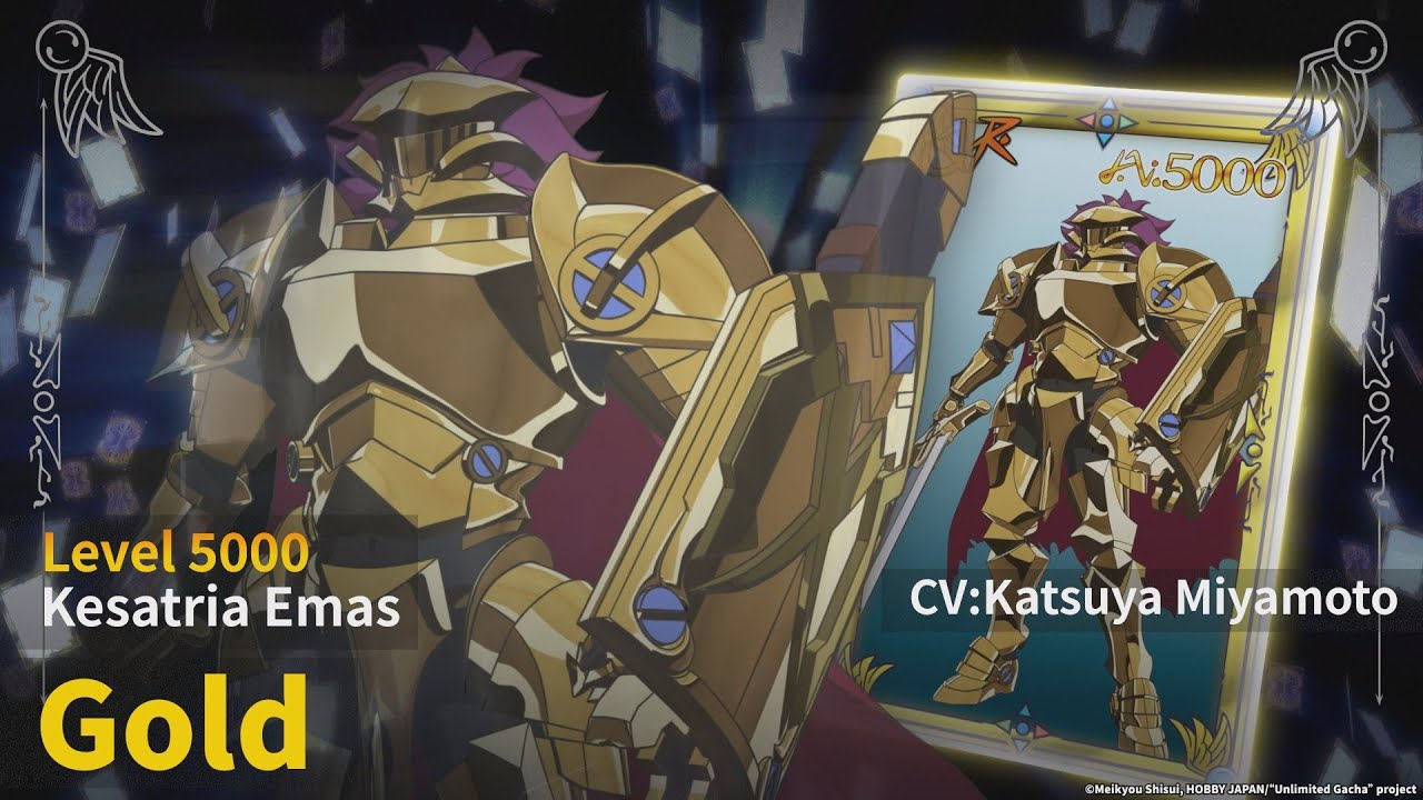 [2025🍃] Anugerah "Gacha Tak Hingga" - PV Karakter: Gold