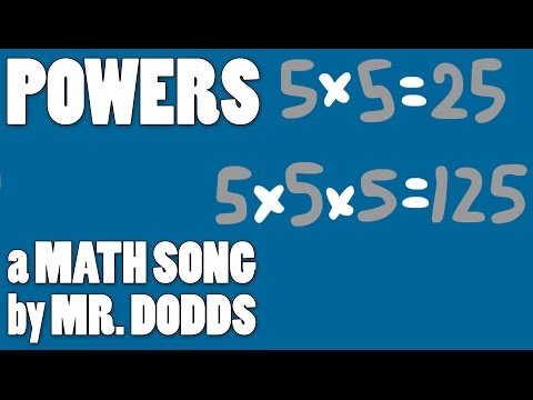Colin Dodds - Powers (Math Song)