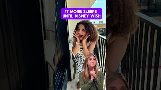 Boarding Disney Wish in 17 sleeps!!! #cruise #cruiseship  #dreamcruise #disneywish #disneycruise