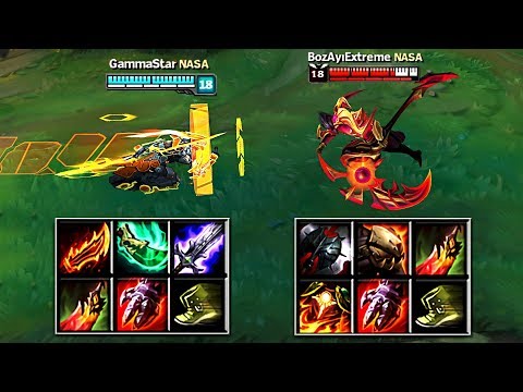 MASTER YI vs KAYN FULL BUILD FIGHTS & Best Moments!