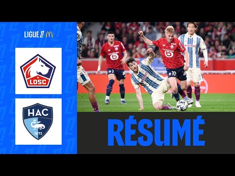 릴 VS 르아브르 1:1 리그앙 스포츠하이라이트