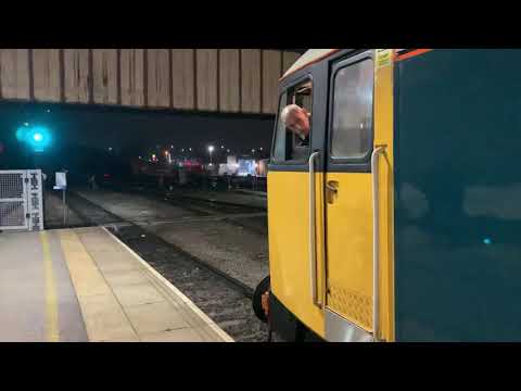 BRBlue 47593+D1944 47501 At Sheffield From Fort William To Peterborough