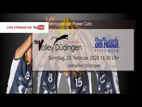 Mobilar VolleyCup 1/2 Final 2020: Volley Düdingen - Sm'Aesch Pfeffingen