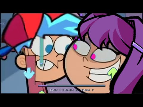 FNF VS Yuri - Markov be like in The Fairly Odd Parents | Doki Doki Takeover BAD ENDING