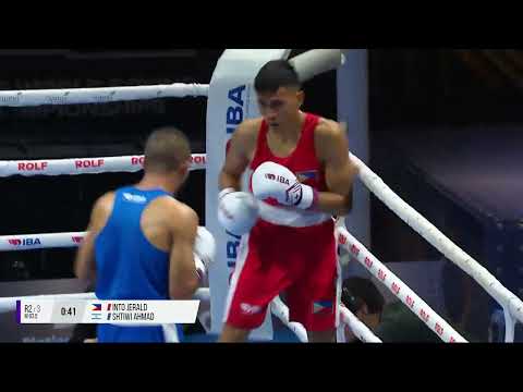 63.5kg INTO Jerald 🇵🇭 vs SHTIWI Ahmad 🇮🇱 | IBA 2025 Men’s WBCHs