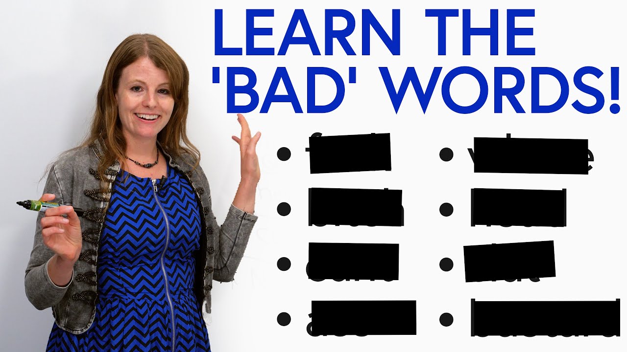 Why You Should Learn The Bad Words In English EngVid