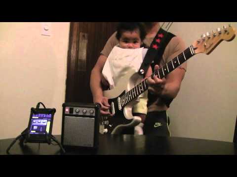 Little Wing through iRig and iPhone with Amplitube