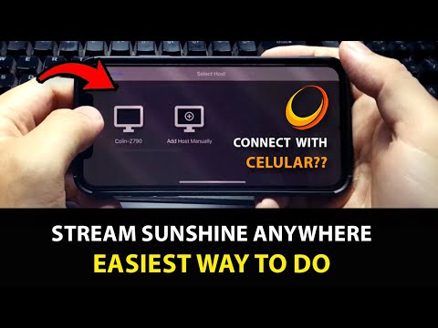 Stream Moonlight / Sunshine in anywhere, any network - Easiest way step by step