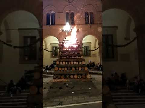 La tradizione delle fiaccole ad Abbadia San Salvatore