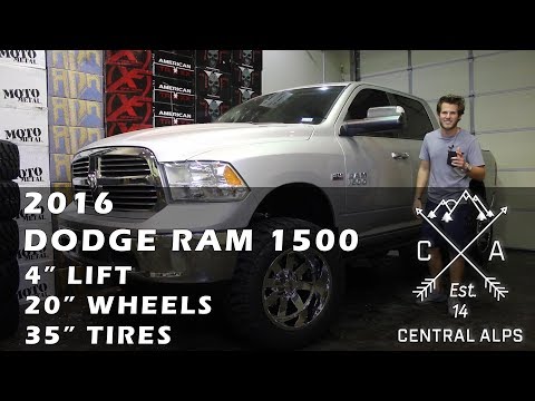 2016 Dodge Ram 1500 4\" Zone Offroad Lift Kit