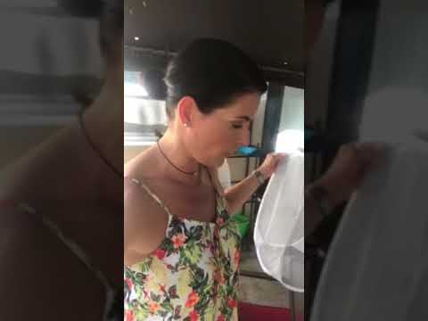 HSN’s model Angie helps the monarchs