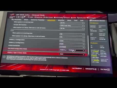 ROG Z590 Asus Mother Board BIOS not shown M.2