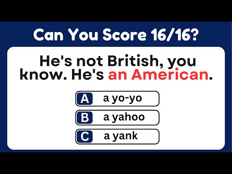 Test Your Slang Knowledge!
