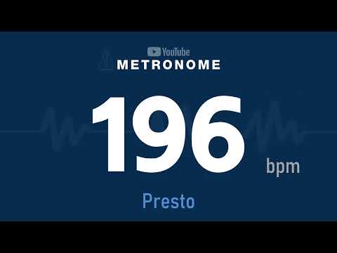 Metronome 196 bpm