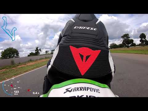 Volta completa Curvelo Circuito dos Cristais ZX-10R