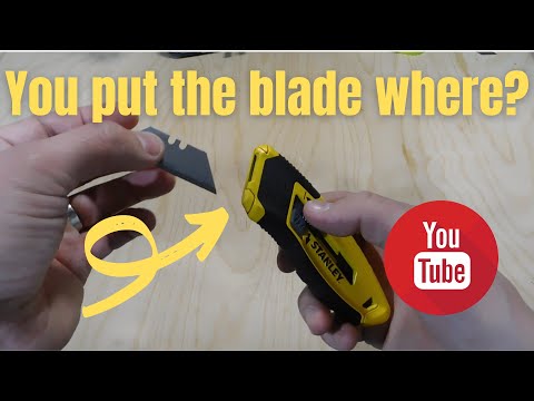 STANLEY COMPACT SIDE SLIDE - STANLEY Retractable Utility Knife - Review
