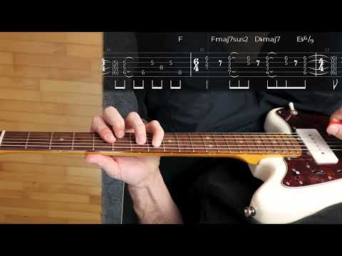 If 'Everything In Its Right Place' was written on a guitar