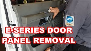 DOOR PANEL Removal / Replace Handle E150 E250 E350 07-14?
