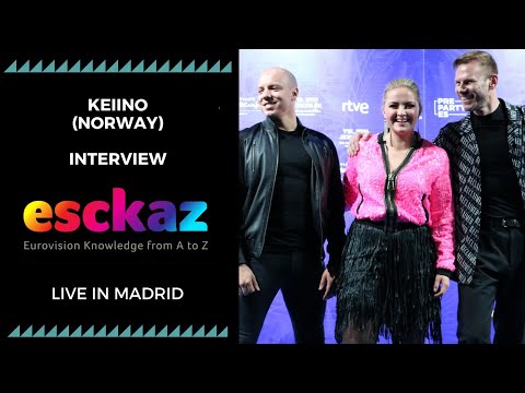 ESCKAZ in Madrid: Interview with KEiiNO (Norway) (at PrePartyES 2019)