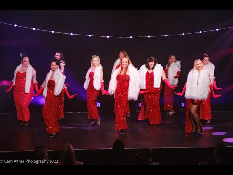 Classic Burlesque students perform Santa Claus Is Back In Town - The Bombshell Burlesque Academy