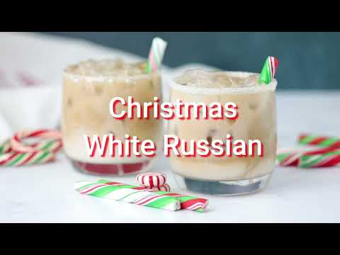 Christmas White Russian Cocktail Recipe