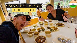 Smashing Bodo tribal food - Snails, Fish Head, etc...