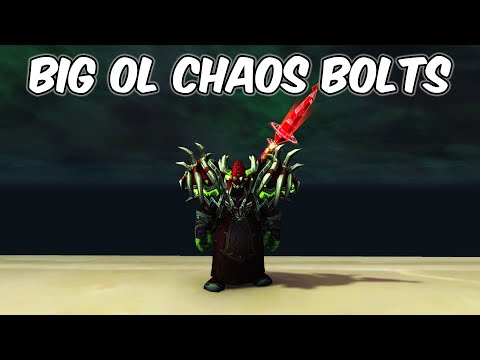 BIG OL CHAOS BOLTS - 9.2 Destruction Warlock PvP -  WoW Shadowlands