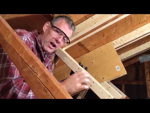 Attic Truss Repair 03: Basic Steps + Engineering Disclaimer