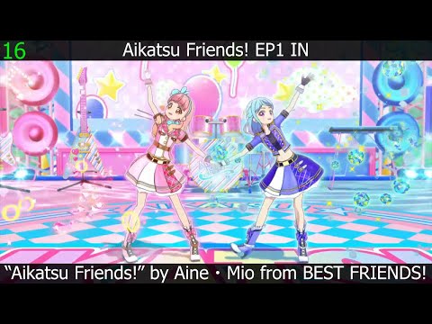Aikatsu on Parade! Macaron Ondo Mio from BEST FRIENDS!