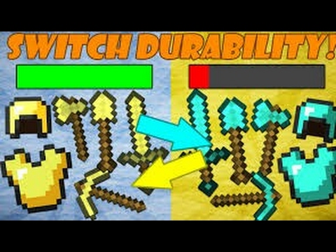If Diamond and Gold tools Switched Durability - Minecraft