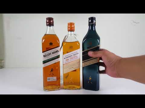 Johnnie Walker Select Cask, Double Black, Blended edition.
