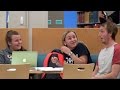 Shaving Head Bald In The Library