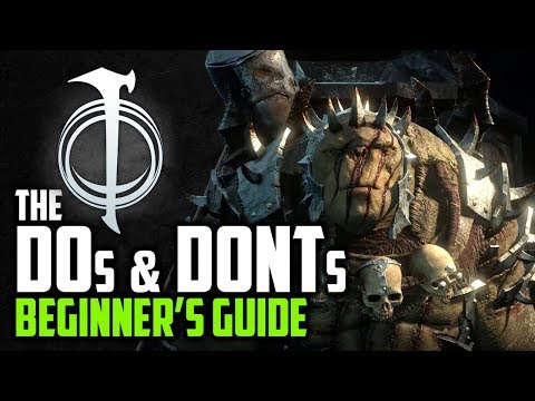 Shadow of War Starter Guide - DOs and DONTs Beginner Tips