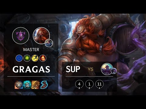 Gragas Support vs Braum - EUW Master Patch 10.6