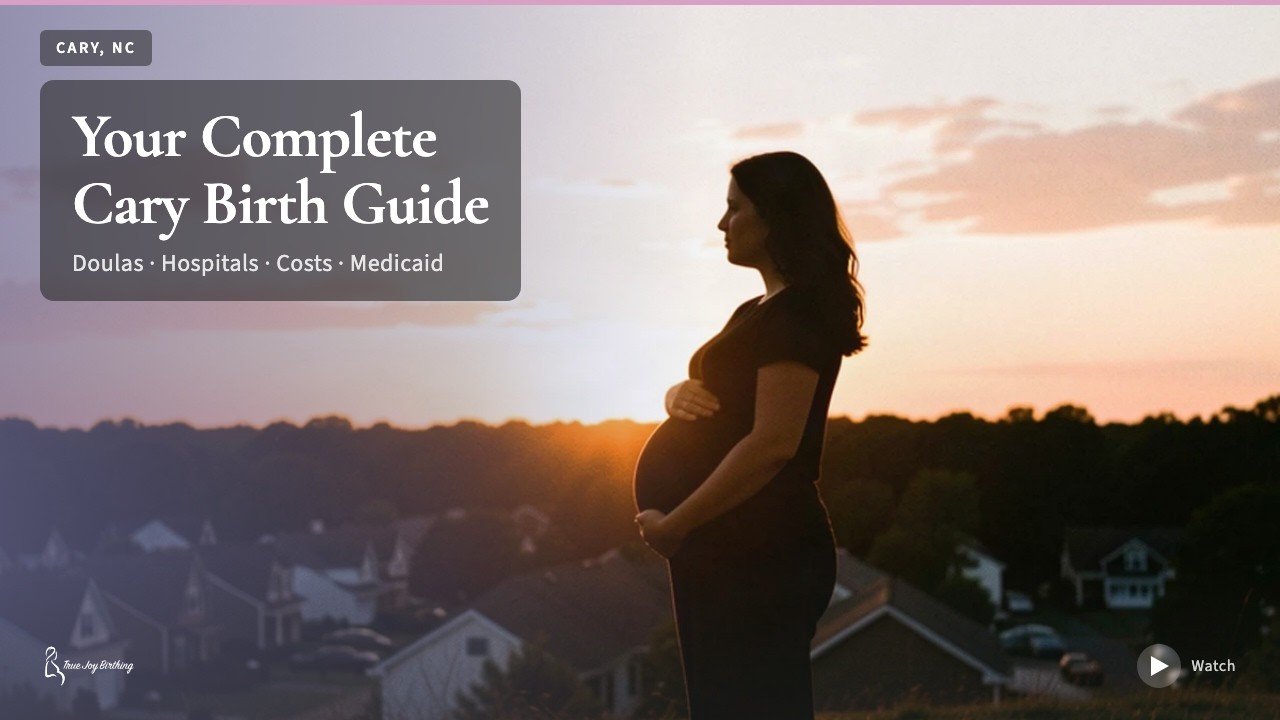 Cary, North Carolina Doula & Birth Plan Guide press play to watch
