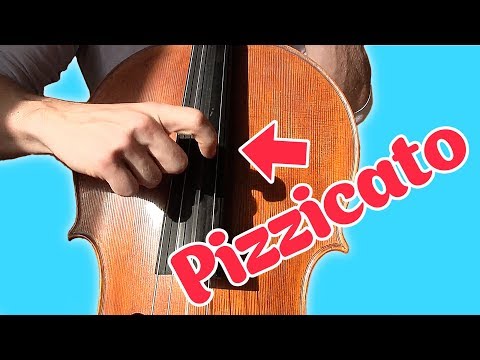 Come SUONARE IL PIZZICATO AL VIOLONCELLO - Lezione di violoncello per principianti | Nozioni di b...