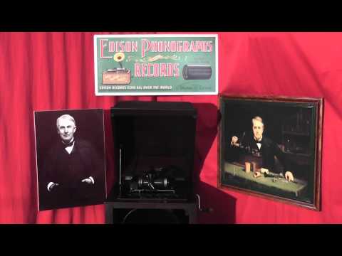 Edison blue amberol cylinder 2127 - Old Black Joe (Piano) Andre Benoist