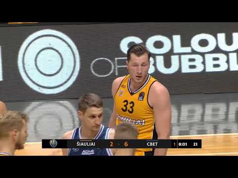 LKL league. BC "Siauliai" 85 vs 80 BC "CBet".  05/11/2019