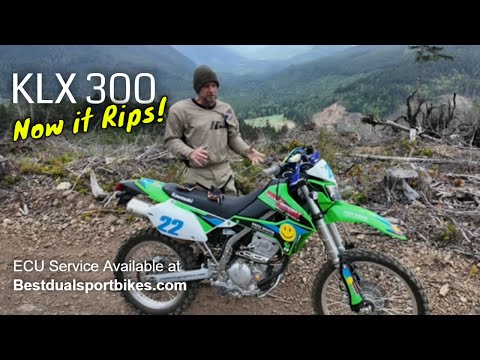 Why I bought a KLX 300 over a CRF 300 L: Way faster for less money thanks to a simple ECU fix