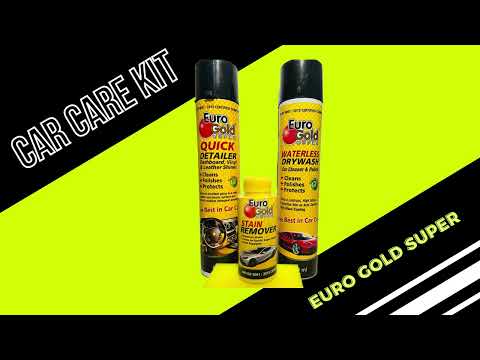 Euro Gold Super Car Care Kit