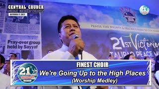Download Lagu JMCIM | 21st VTPMA | We're Going Up to the High Places (Medley) Finest Choir | October 17, 2021 Thumbnail