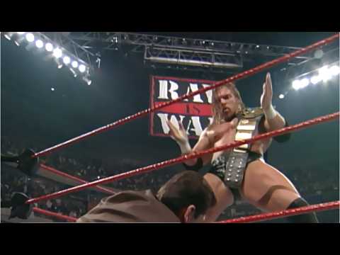 Triple H Vs Shane McMahon - Vince McMahon, The Rock, Stone Cold, Kane Ringside Part 2 - RAW IS WAR!
